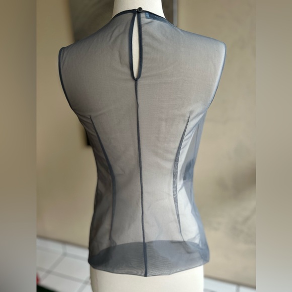 Prada embellished sheer top size 38 (Europe) or S/4 American - Picture 8 of 8